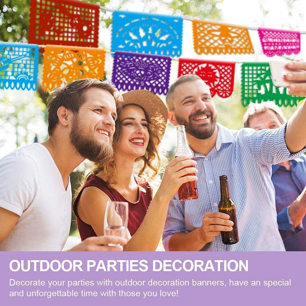 Asoulin Cinco de Mayo banner set for authentic party atmosphere.
