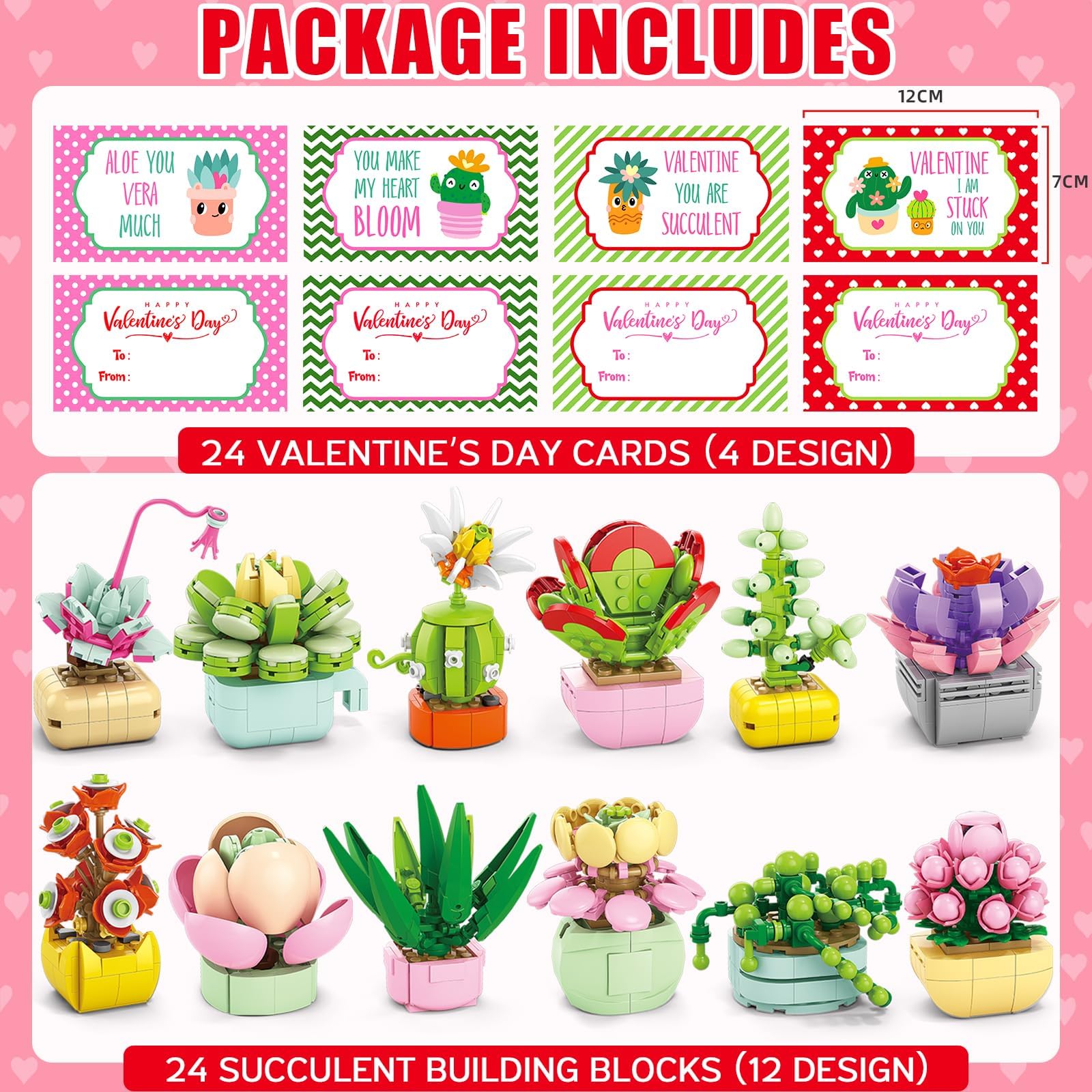Asoulin valentines-cards designs offer four cute illustrations for thanks and friendship.