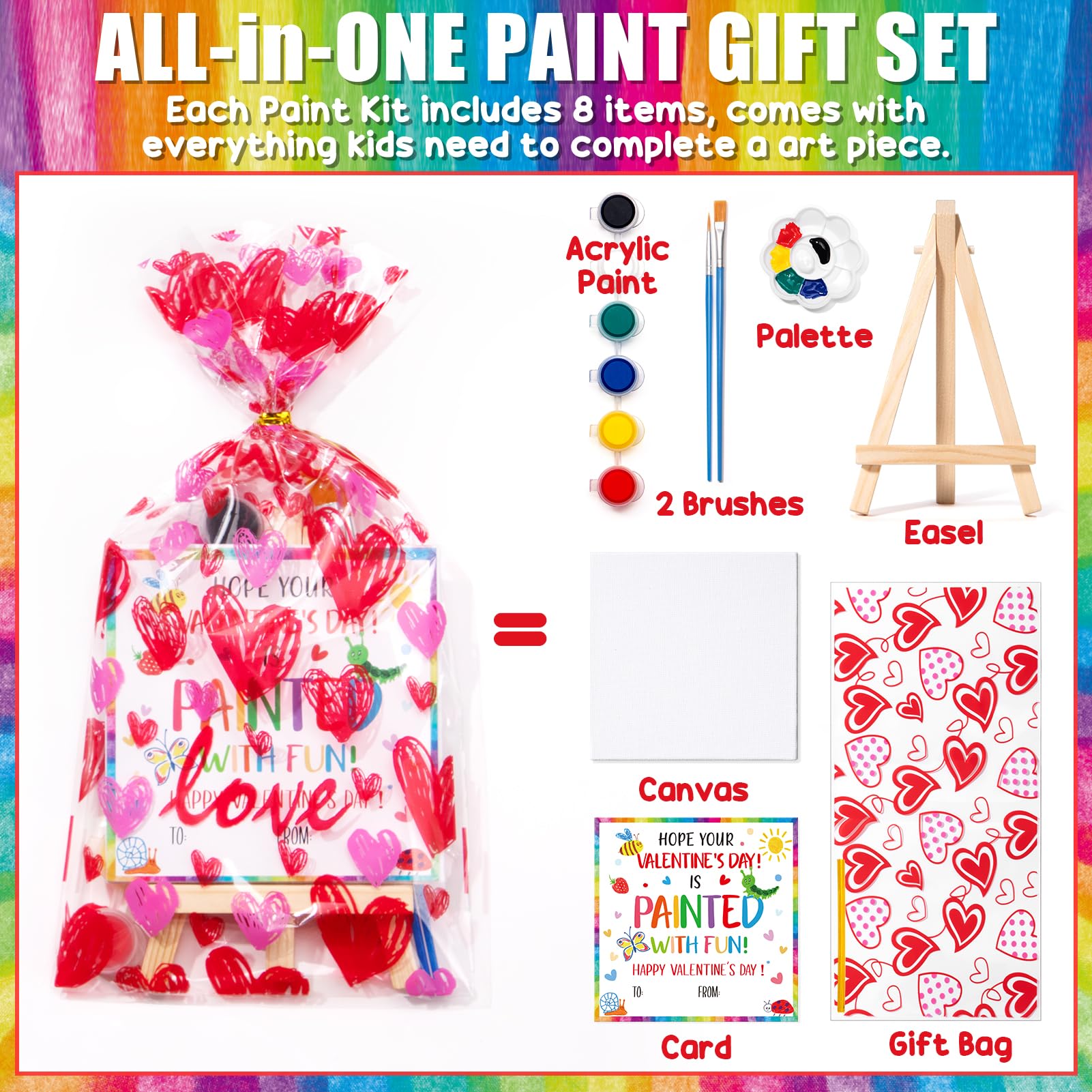 Asoulin 24 valentines cards inspire personal messages and colorable designs.