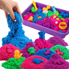 Asoxt sensory bin 43-piece kit for creative exploration and fine motor play.