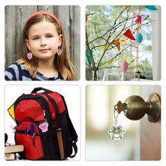 ASTARON 20 ear hooks enable lightweight, wearable jewelry designs.