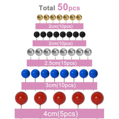 Astaron blue 25mm foam topper enhances cake decoration with bright color.