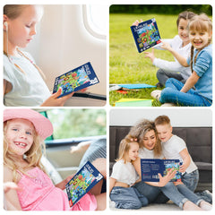 ASTARON soy-ink printing on eco-friendly cardboard supports safe play