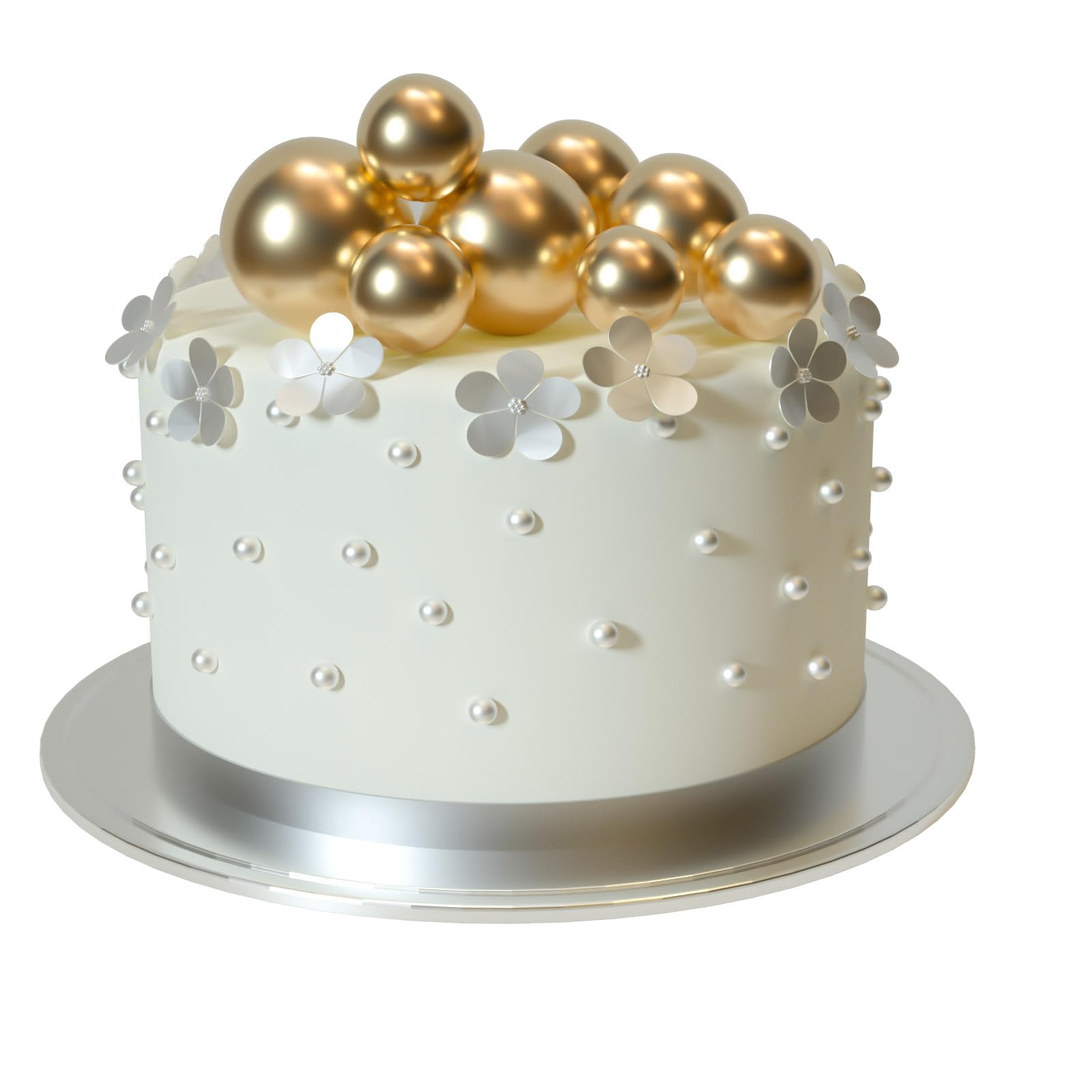 ASTARON foam and wire ball toppers suit cupcakes and fruits