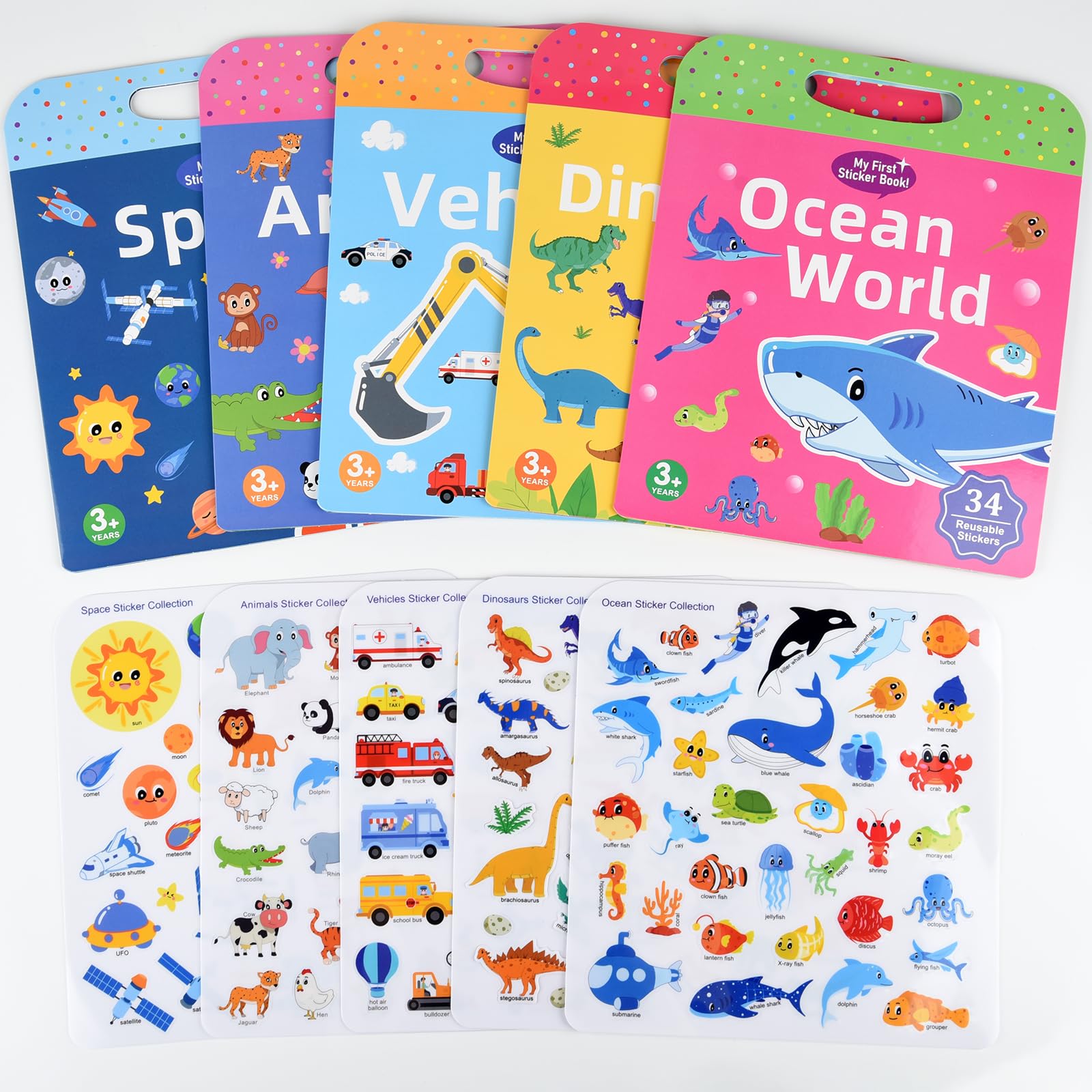ASTARON Jelly Stickers TPE Material – flexible, non-adhesive stickers for surfaces.