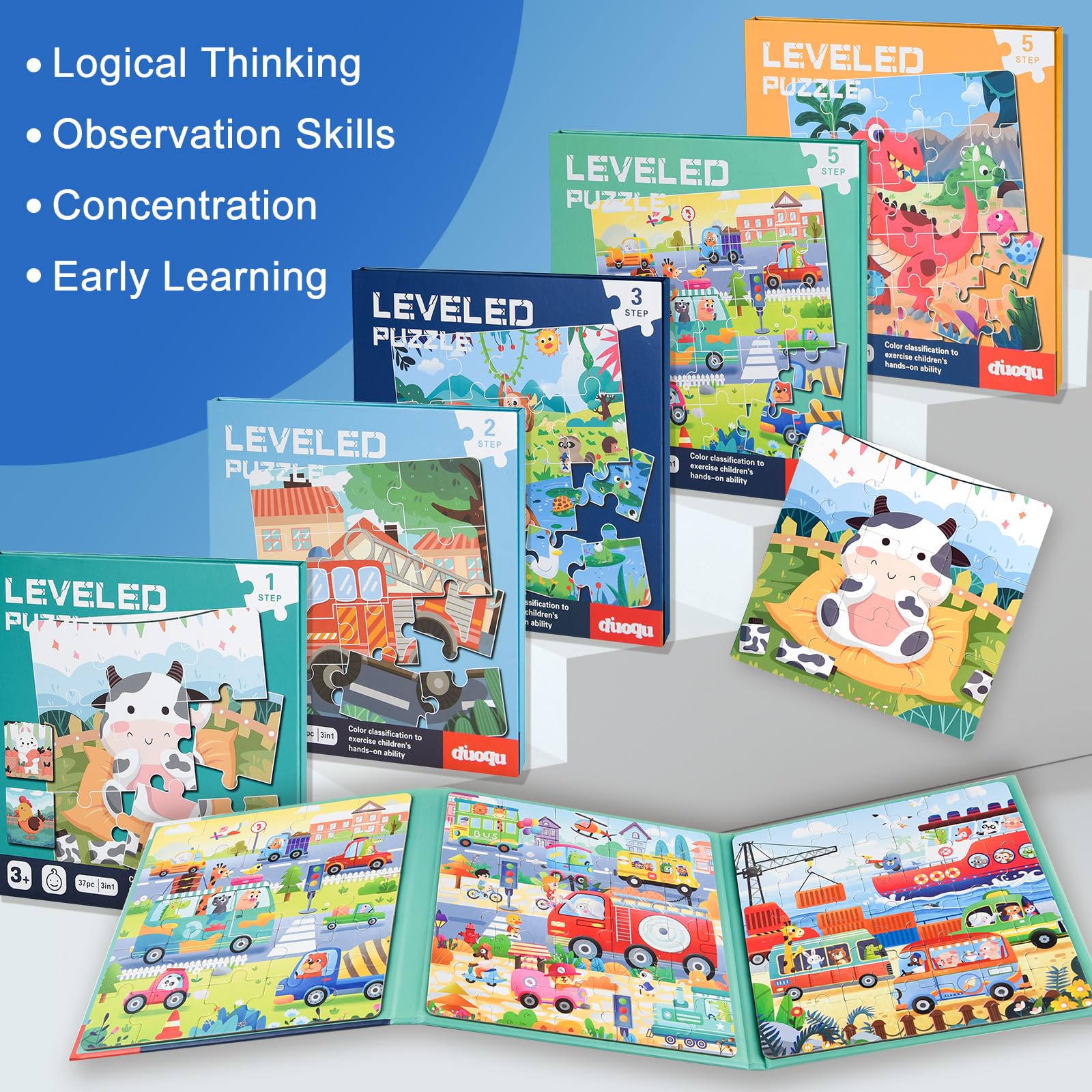 ASTARON kid-friendly design with rounded edges and large pieces
