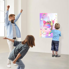 ASTARON kids enjoying the game during unicorn party