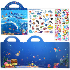 ASTARON Ocean stickers front view ready for travel and play