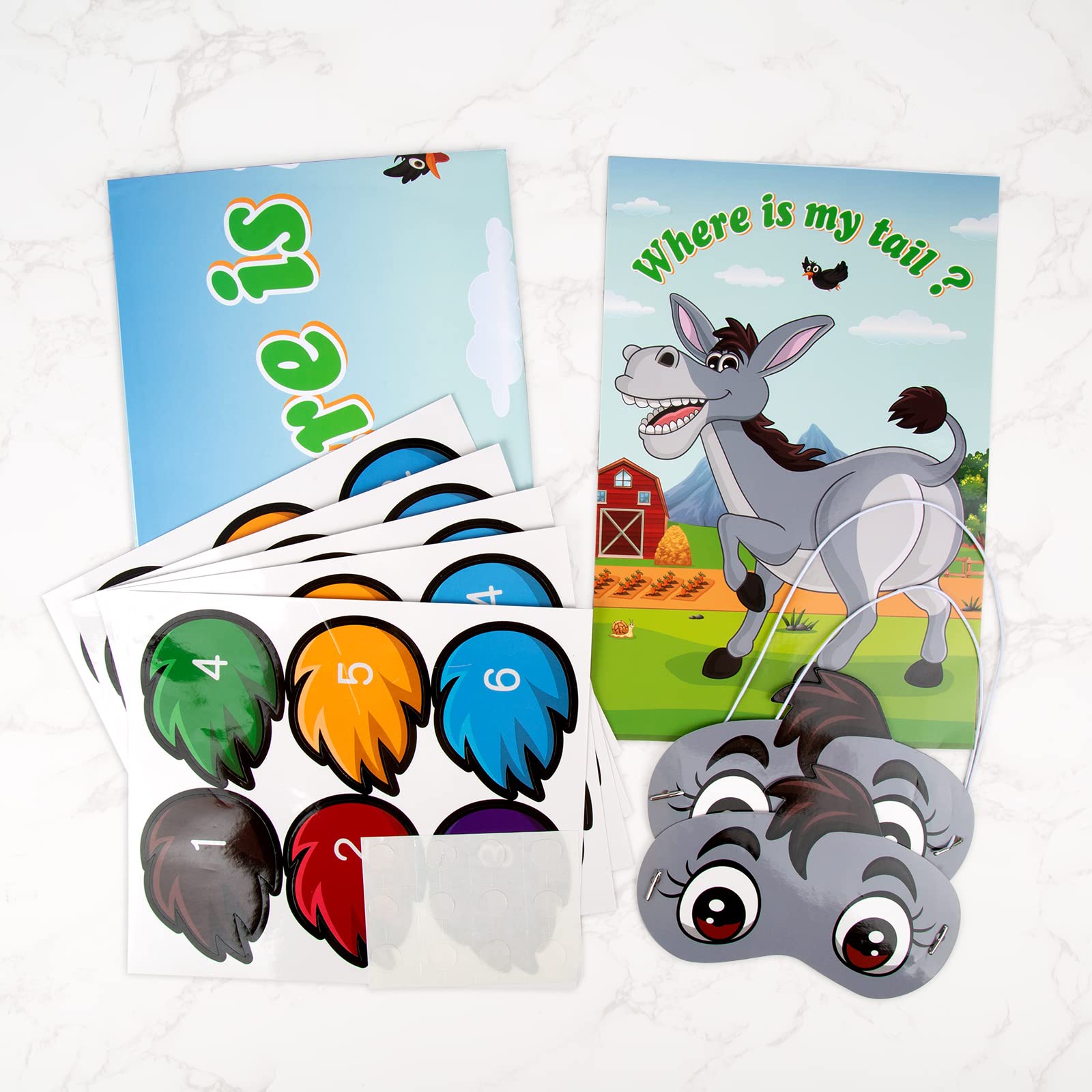 ASTARON party game set box ideal for carnival or birthday games