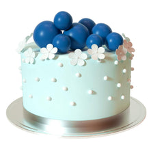 ASTARON royal blue ball topper 2-5cm-pack suits graduations and weddings