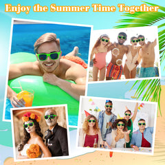 ASTARON neon sunglasses at a wedding offer fun photo opportunities and festive flair.