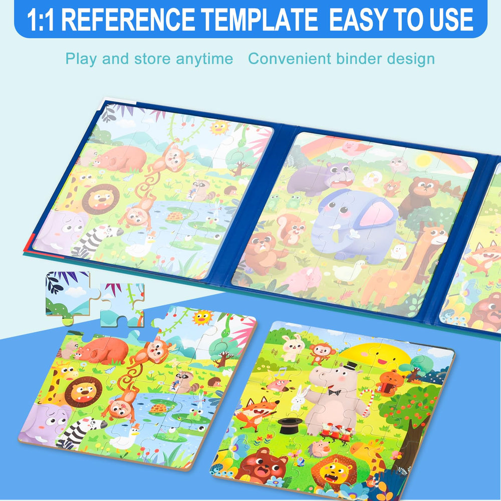 ASTARON travel-friendly puzzle kit keeps kids quietly engaged on trips