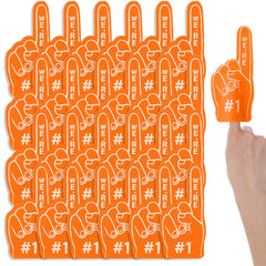 ASTER mini foam fingers pack for stadium cheer and party photos.