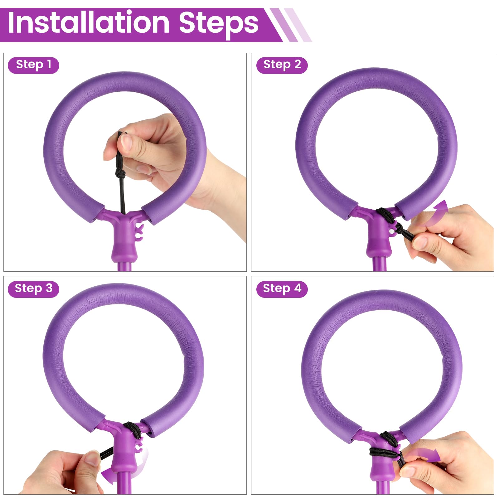 Astrell Skip Ball quick-start guide included for easy setup