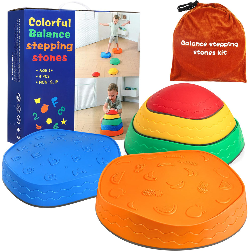 Astrell balance stones support active kids through movement and imagination