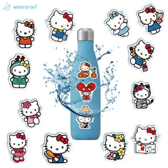 Asverbet Hello Kitty design-04, cute stickers for laptops and gift tags.
