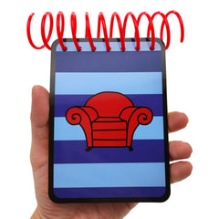 ASVP Shop Handy Dandy JOSH notebook open journal use on the go