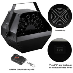 ATDAWN metal body bubble machine built for durability in any venue.