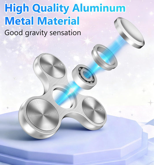 ATESSON fidget spinner bearing closeup highlights precision for smooth spins