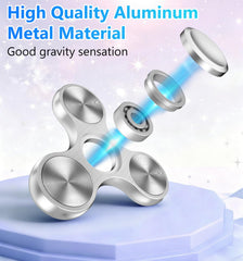 ATESSON fidget spinner bearing closeup highlights precision for smooth spins
