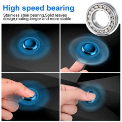 ATESSON compact fidget spinner fits in pockets for on-the-go focus.