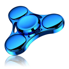 ATESSON fidget spinner with stainless steel bearing delivers smooth, fast spins for focus.