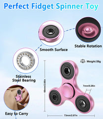 ATESSON spinner in hand demonstrates weighty quality and fast spins