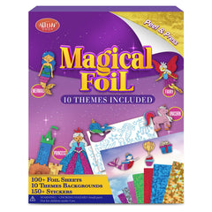 ATFUNSHOP Magical Foil Art Princess canvas for bright, mess-free creativity
