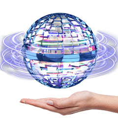 ATHLERIA magic flying orb ball with lights for immersive indoor play.