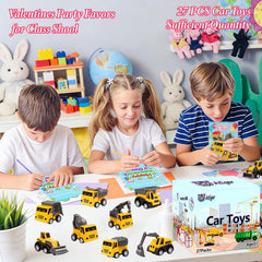 Atiger pull-back excavator supports pretend construction play