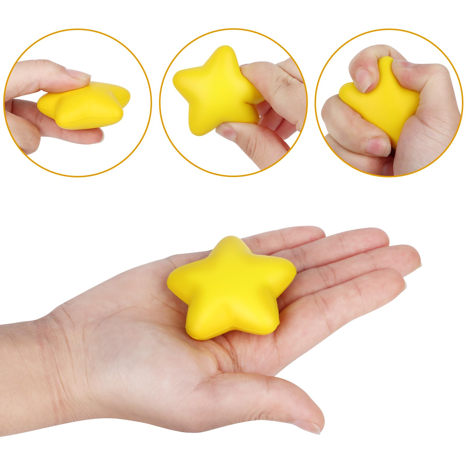 Atiloy star ball in hand, portable pocket-size for on-the-go mood boosters.