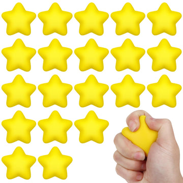Atiloy star stress ball 20-pack, ideal for classroom sensory play and stress relief.