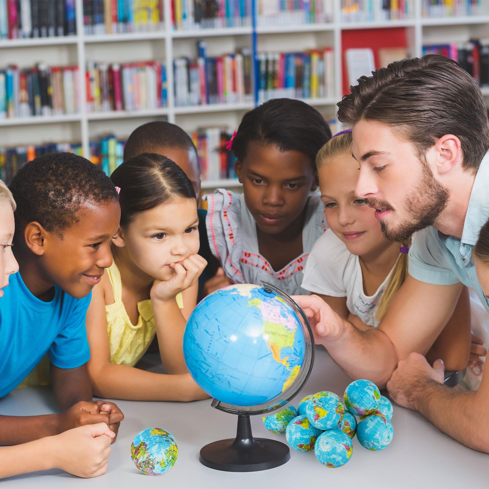 Atiloy globe stress ball for classroom activities and energy breaks