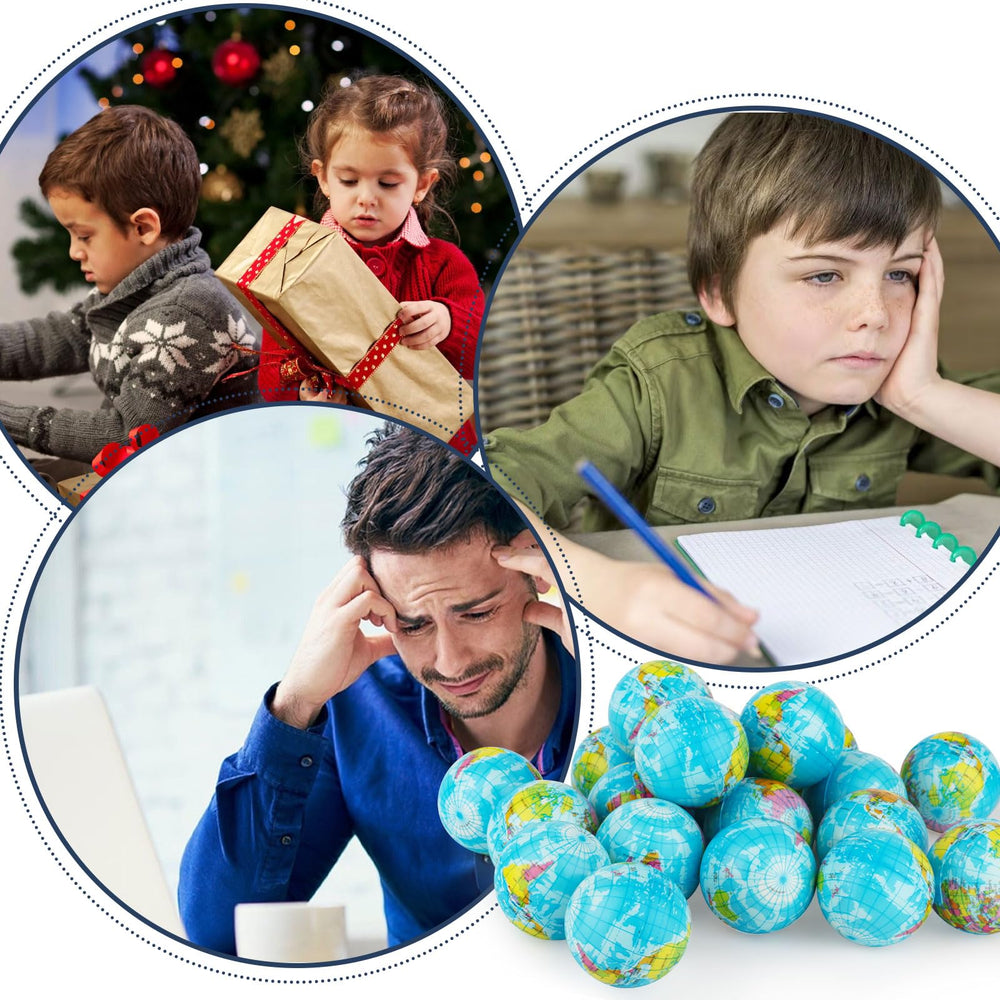 Atiloy globe stress ball for sensory play and classroom focus