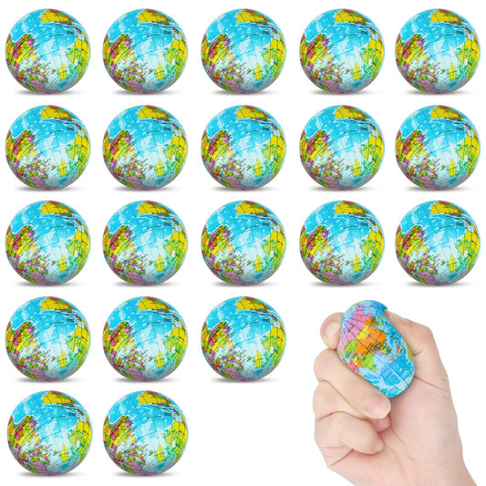 Atiloy mini globe stress ball 20-pack for sharing and quick stress relief