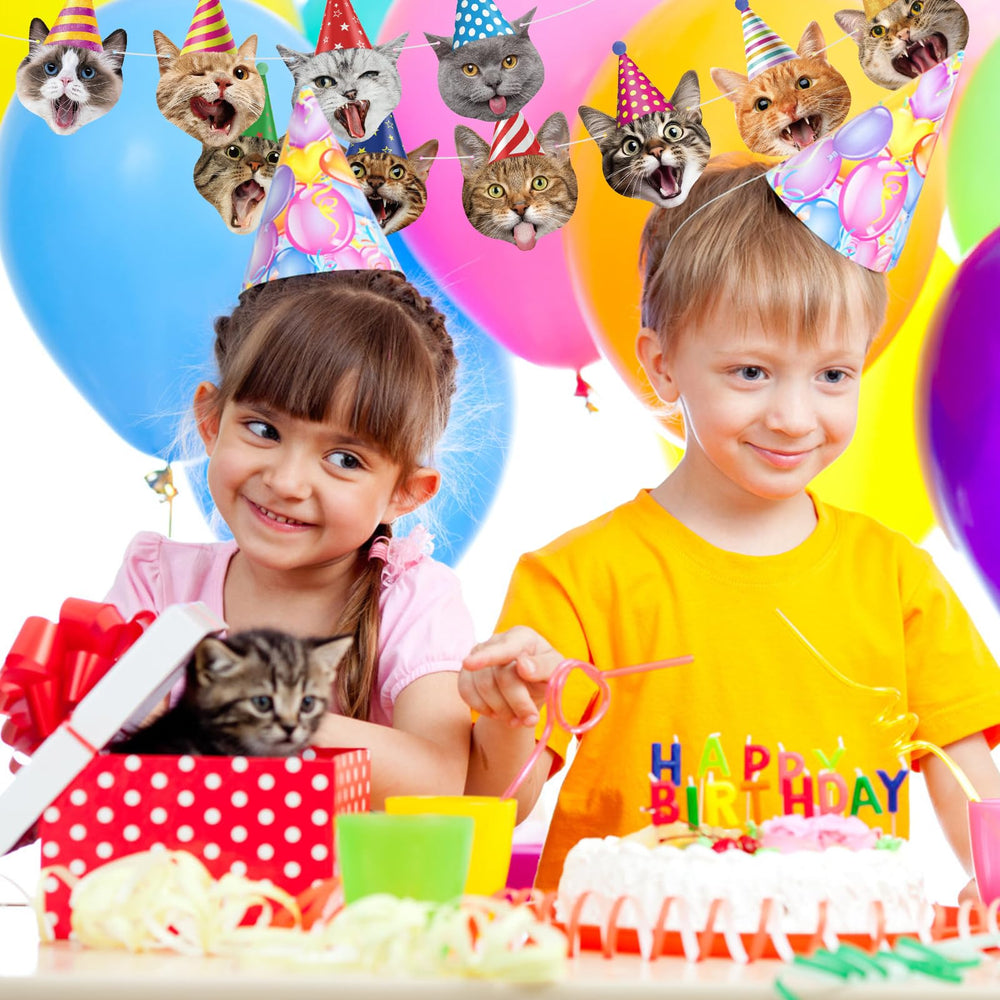 Atiloy banner suitable for indoor and outdoor party settings.