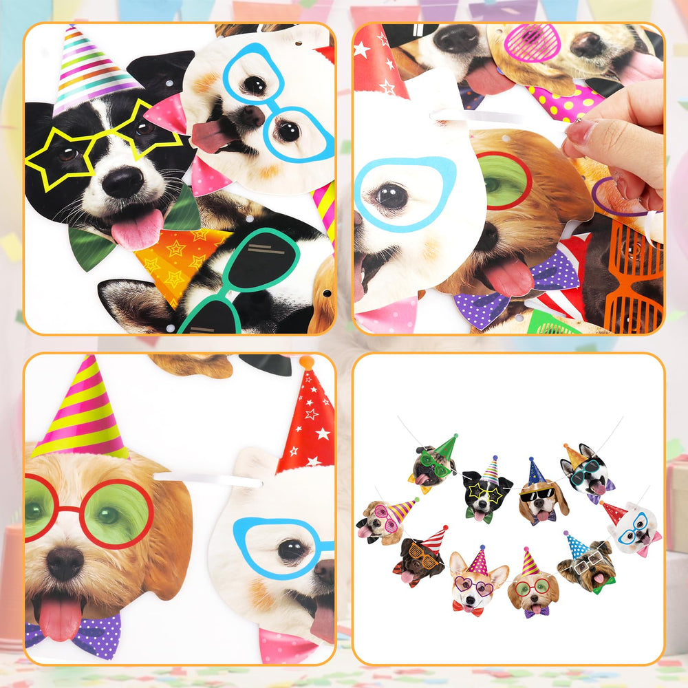 Atiloy dog birthday banner packaging-inspection highlights quality and care.