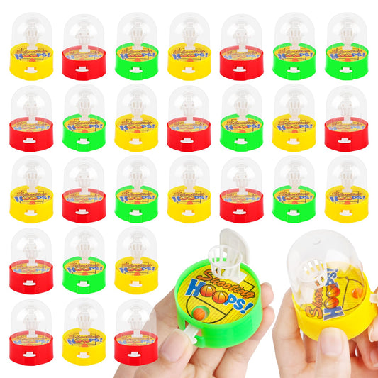 Atiloy mini finger basketball set with vibrant colors for family fun