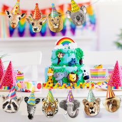 Atiloy Safari rhino banner supports bold safari accents and playful photos