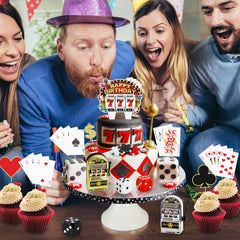 Atiloy slot machine mini topper perfect for game night desserts
