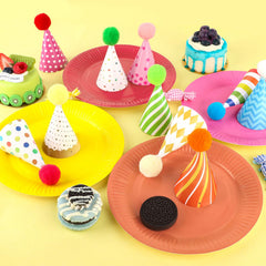 Atiloy stuffed animal party hat set bright and fun