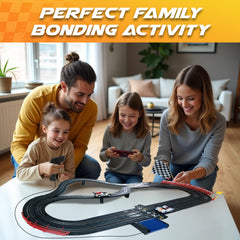 Atlasonix slot car track action loops add excitement and extended play