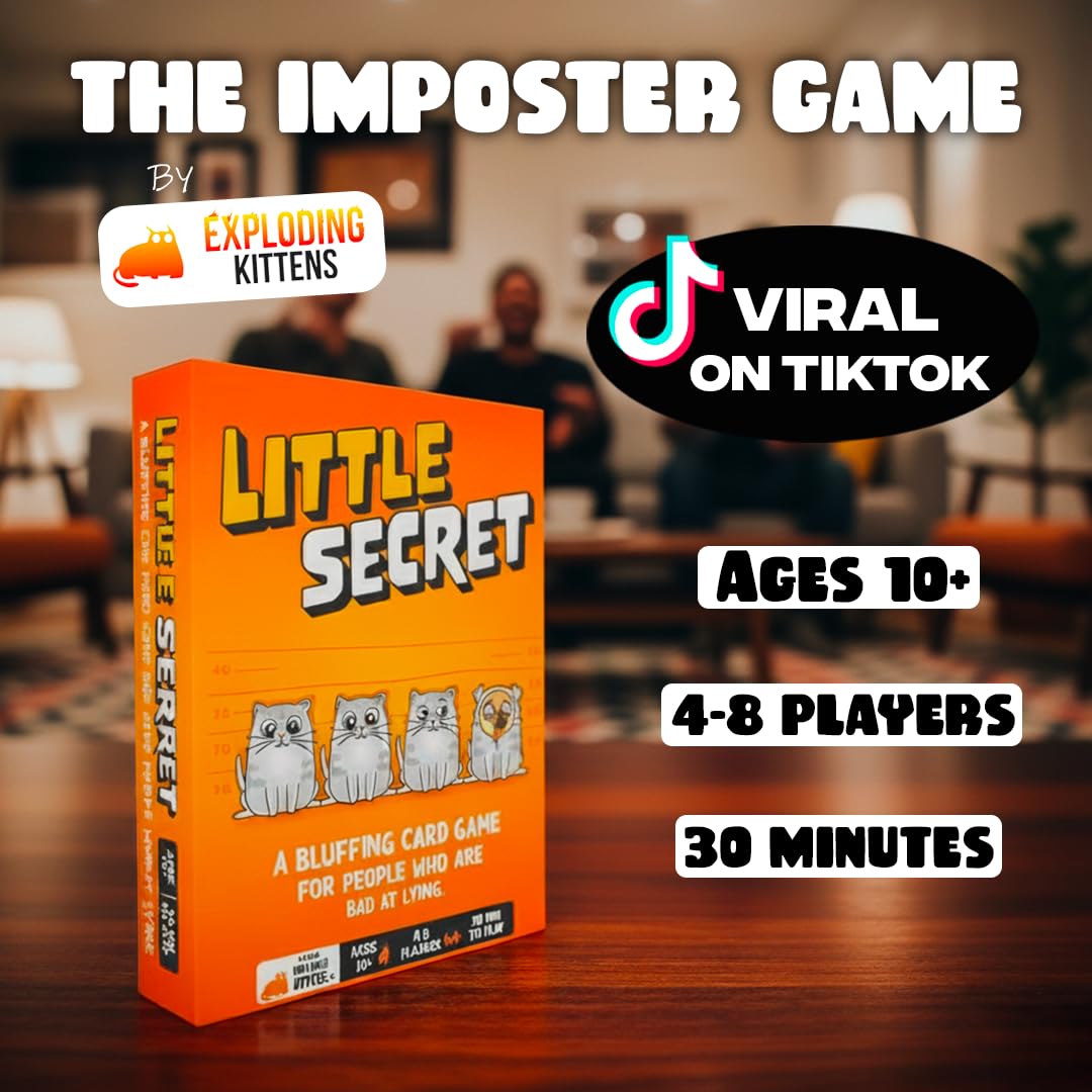ATM Gaming Little Secret cards spread highlighting imaginative wordplay