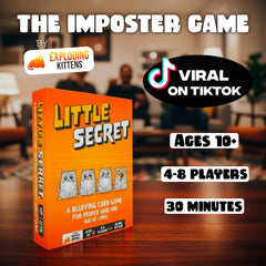 ATM Gaming Little Secret cards spread highlighting imaginative wordplay