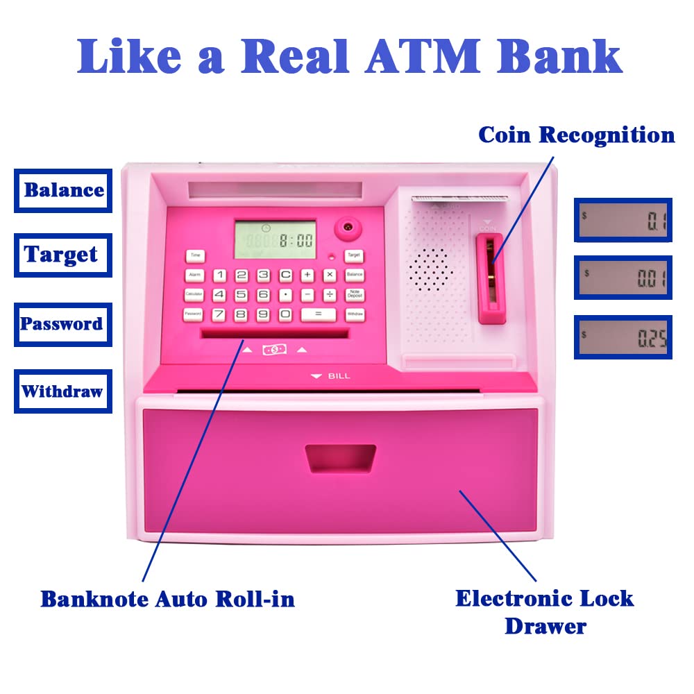 ATMBnk educational toy blends play with real saving features.