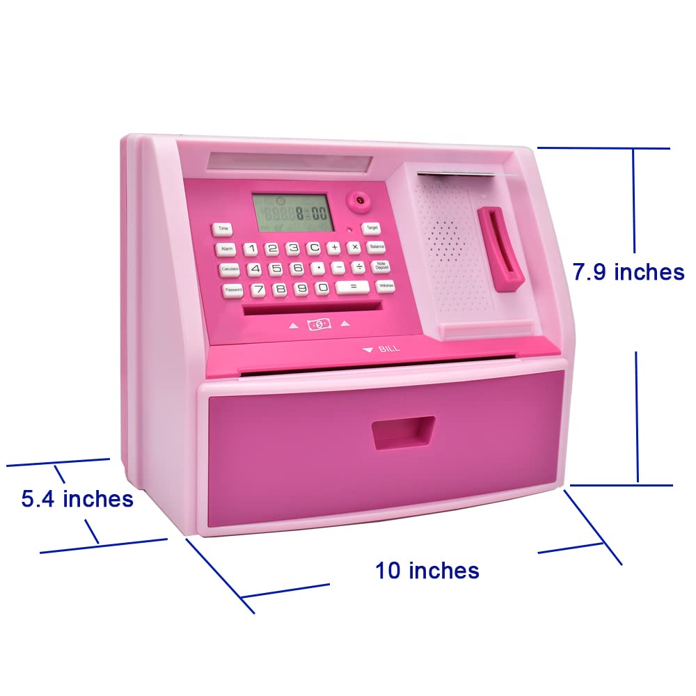ATMBnk electronic coin counter displays a real balance for engaging counting.