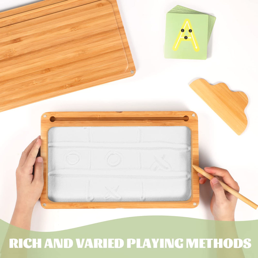 AtMini sand tray dimensions 10.2 by 6.3 inches for compact classrooms