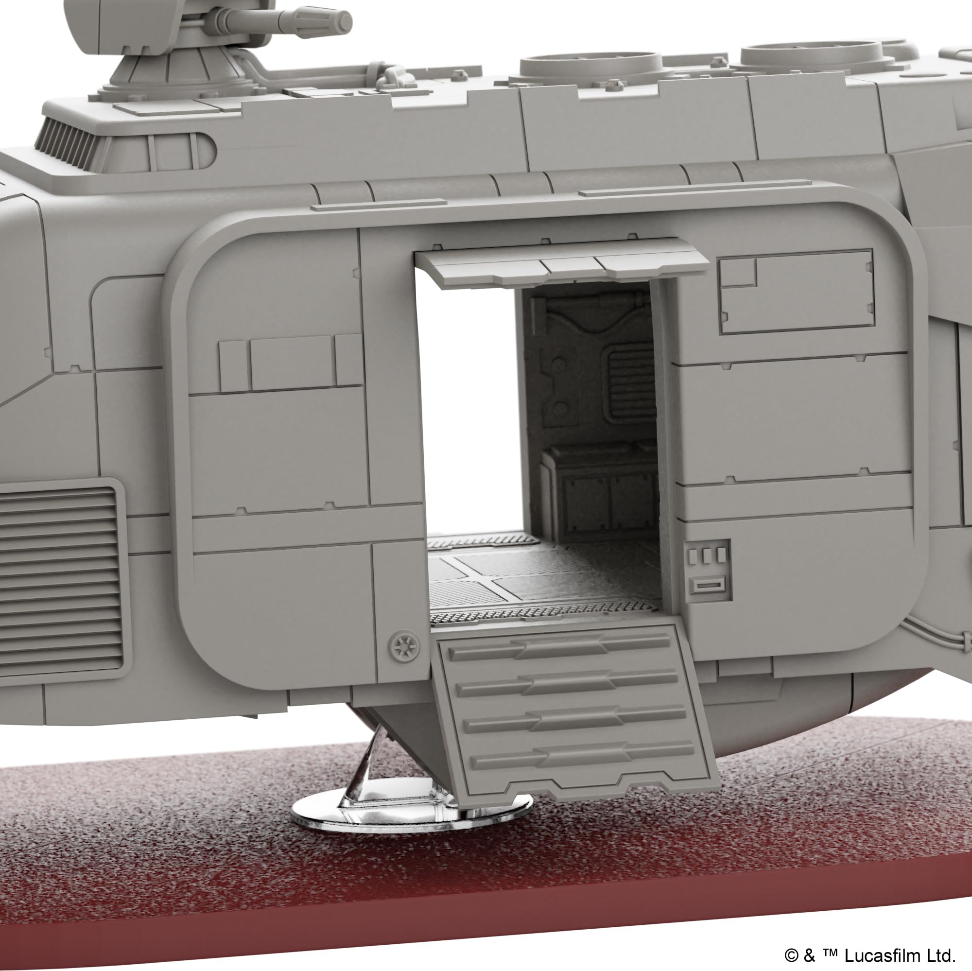 Atomic Mass Games A-A5 Speeder Truck expansion cards unlock pilots and weapons.