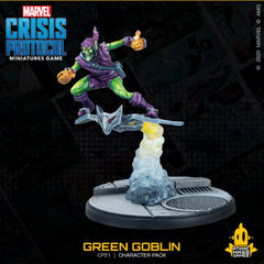 Atomic Mass Games Green Goblin dramatic heroic pose invites immersive battles