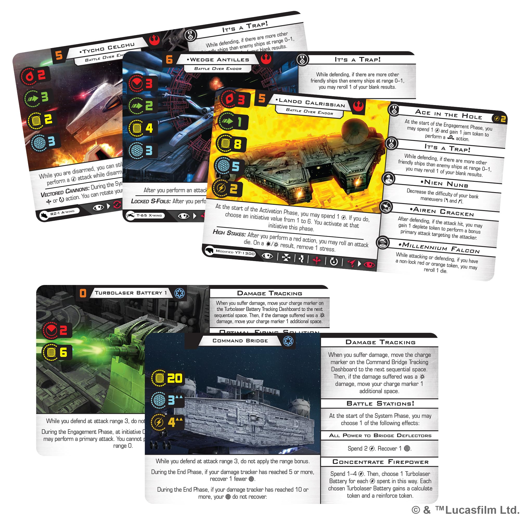 Atomic Mass Games Endor exclusive content features cards and tokens for enhanced options